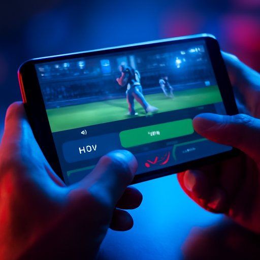 950k Cricket gaming options on mobile screen